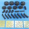 Metallic Details MDR4861 Boeing B-17G Flying Fortress engines (designed to be used with Hong Kong Models kits) 1/48