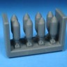 Barracuda Studios BCR48527 Hawker Sea Fury 2 Tier RP-3 Rockets and rails 1/48
