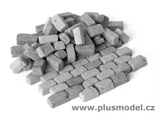 Plus model 135 Paving stones big - granite 1:35