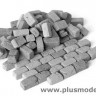 Plus model 135 Paving stones big - granite 1:35