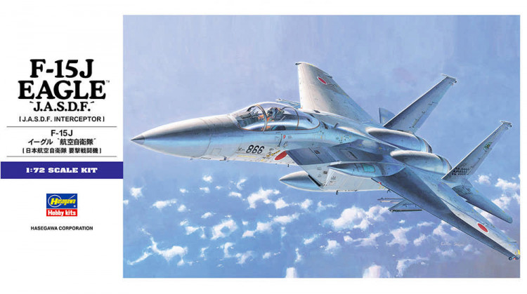 Hasegawa 00542 F-15J Eagle "Jasdf" 1/72