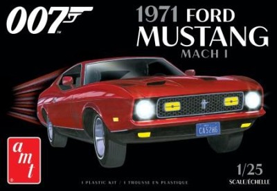 AMT 1187 James Bond 1971 Ford Mustang Mach 1 1/25