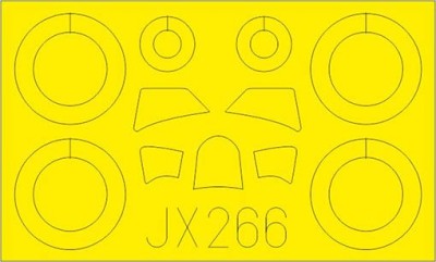 Eduard JX266 Mask 1/32 CR.42 (ICM)