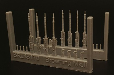 Brengun BRL-48170 British Browning Mk.II - 8 pcs. (resin set) 1/48