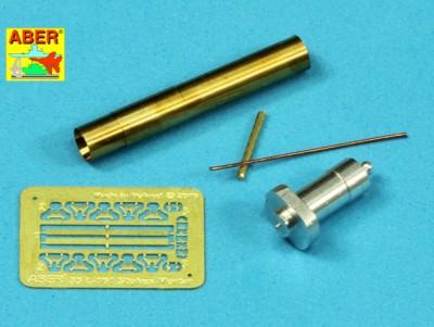 Aber 35 L-161 Stokes 4in mortar for British WWI Tank Mk.IV Tadpole (designed to be used with Emhar, Takom and Tamiya kits) [WWI Heavy Battle Tank Mk.IV Male Tadpole] 1/35