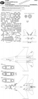 New Ware M0932 Mask Su-27 Flanker B ADVANCED (GWH) 1/48