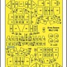 Art Scale 200-M48113 Avro Anson Mk.I wheels and canopy frame paint masks (inside and outside), self-adhesive and pre-cut 1/48