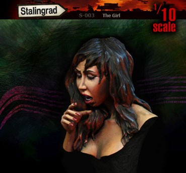 Stalingrad 003 Дама в баре (бюст) 1:10
