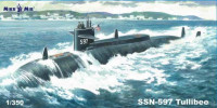 Mikromir 350-041 Атомная подводная лодка USS Tullibee (SSN-597) 1/350