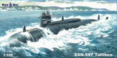 MikroMir 350-041 АПЛ USS Tullibee (SSN-597) 1/350