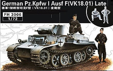 Flyhawk FH3006 German PzKpfwIAusf F(VK.18.01) Late 1:72