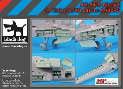 BlackDog BDOA48045 AH-64 D big set (ITALERI) 1/48