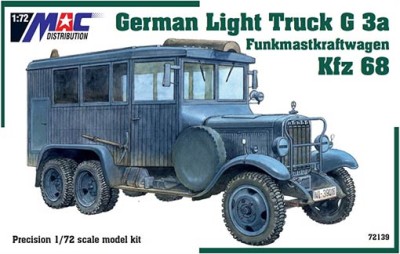 Mac 72139 Kfz 68 Funkmastkraftwagen German Truck G 3a 1/72