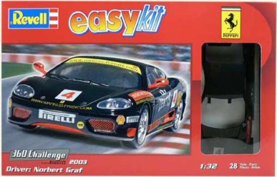 Revell 07137 Автомобиль Ferrari 360 Challenge Driver:Norbert Gaf 1/32
