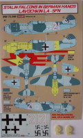Kora Model DEC72240 Lavochkin La-5FN (Luftwaffe service) декали декали 1/72