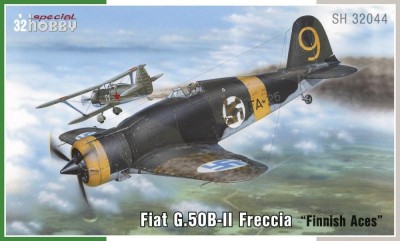 Special Hobby SH32044 Fiat G.50B-II Freccia Finnish Aces (5x camo) 1/32