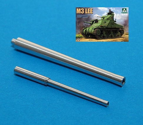 Model Gun MG-3514 Комплект М3 Lee, Grant (2в1): 75-мм L/31 + 37-мм М3 1/35