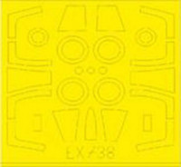 Eduard EX738 Mask 1/48 TF-104G (KIN)