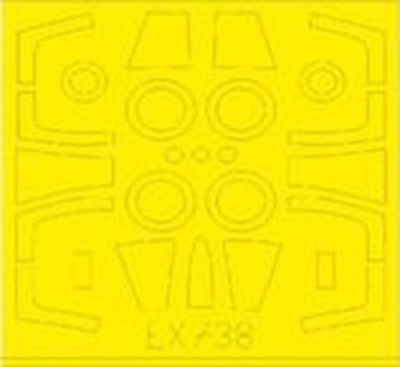 Eduard EX738 Mask 1/48 TF-104G (KIN)