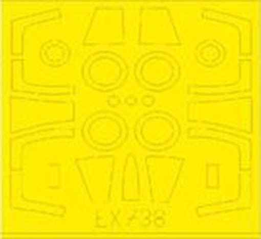 Eduard EX738 Mask 1/48 TF-104G (KIN)