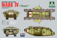 Takom 2008 Британский танк Mark IV [Male] 1/35