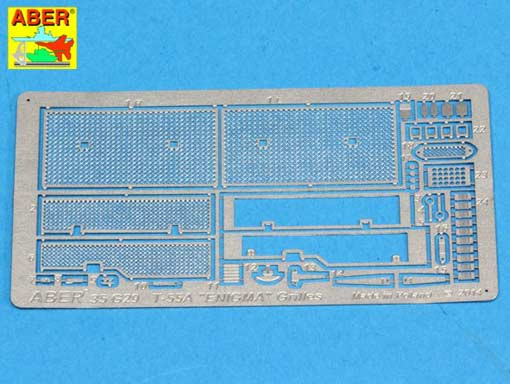 Aber 35G29 Grilles for Russian Tank T-55A also for ENIGMA