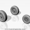 Armory ARAW72313 Republic F-105D Thunderchief wheels, weighted 1/72
