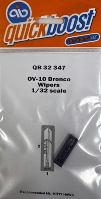 Quickboost 32347 OV-10 Bronco wipers (KITTYH) 1/32