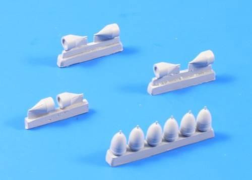 CMK 4270 WWII Soviet Bombs FAB 100(100kg)-6 psc 1/48