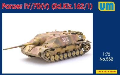 UniModel UMM-72552 52 Panzer IV/70(V) (Sd.Kfz. 162/1) 1/72