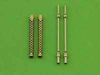 Master AM-48-053 Italian machine gun Breda SAFAT 7,7mm barrels (2pcs)
