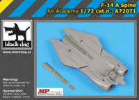 BlackDog A72071 F-14A spine (ACAD) 1/72