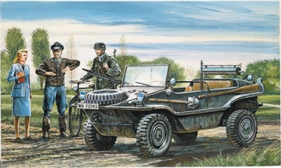 Italeri 00313 Kfz.69 Schwimmwagen 1/35