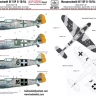HAD DW48012 Decal Messerschmitt Bf 109G-10/U4 (dry-water) 1/48