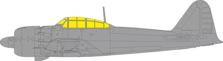 Eduard EX1113 Mask A6M5 Zero TFace (EDU) 1/48