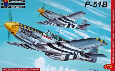 Kovozavody Prostejov 72029 P-51B Mustang (2x USAF versions) 1/72