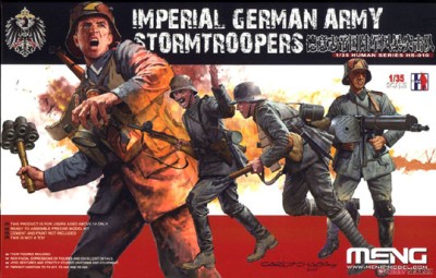 Meng Model HS-010 Imperial German Army Stormtroopers 1/35