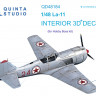 Quinta studio QD48184 Ла-11 (HobbyBoss) 3D Декаль интерьера кабины 1/48