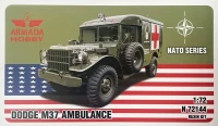 Armada Hobby N72144 DODGE M37 Ambulance (resin kit) 1/72