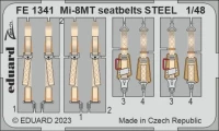 Eduard FE1341 Mi-8MT seatbelts STEEL (ZVE) 1/48