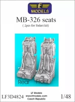 Lf Model 3D4824 MB-326 seats (2 pcs., ITAL) 3D-Printed 1/48