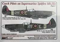 AML AMLC144026 Decals Czech pilots S.Spitfire Mk.IXc - Pt.1 1/144