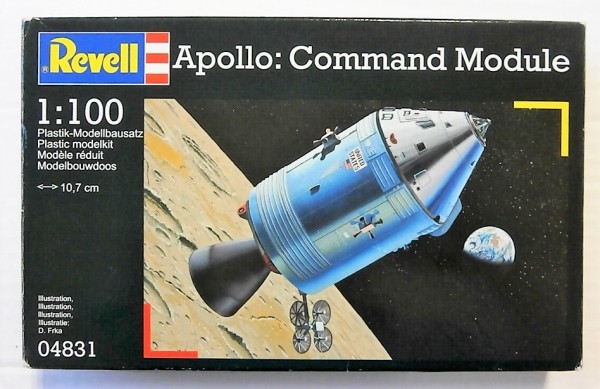 Revell 04831 Apollo: Command Module 1/100