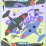 Kora Model NDT72003 Curtiss P-40E Japanese Service Part 3 декали декали 1/72