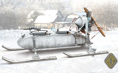 Ace Model 72517 Аэросани RF-8 GAZ-98K 1/72