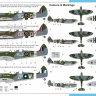 Az Model P72007 Spitfire Tr.9 'Air Show' (4x camo) PREMIUM 1/72