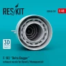 Reskit U48251 F-102 'Delta Dagger' exh. nozzle (REV/MONO) 1/48