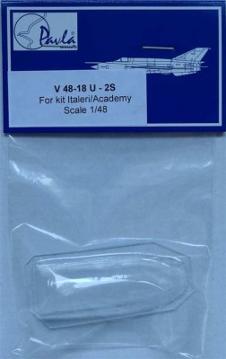 Pavla Models V48018 1/48 Vacu Canopy for U-25 (ITAL/ACAD)