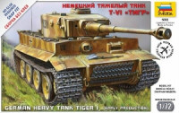 Звезда 5002 Немецкий тяжелый танк Pz VI Тигр 1/72