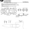New Ware NWA-M0840 Mask F-15 E/I BASIC (GWH L4822/16) 1/48